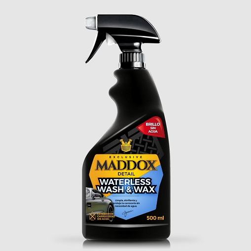 Imagen del bote de Waterless Wash & Wax de Maddox